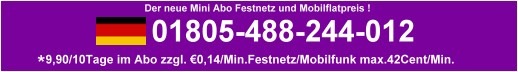 Preisauszeichnung - Telefonsex 