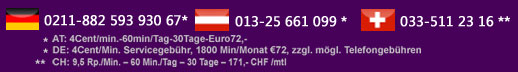 Preisauszeichnung - Telefonsex